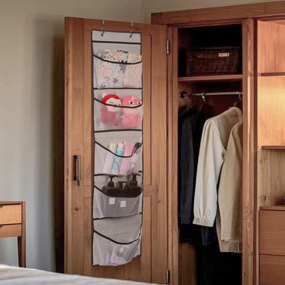 Hanging Storage Bags - Hanging Storage Boxes - Comes with 5 Mesh Pockets - Perfect as Hanging Storage Boxes for the Bedroom - Ideal for Toy Storage - Image 2