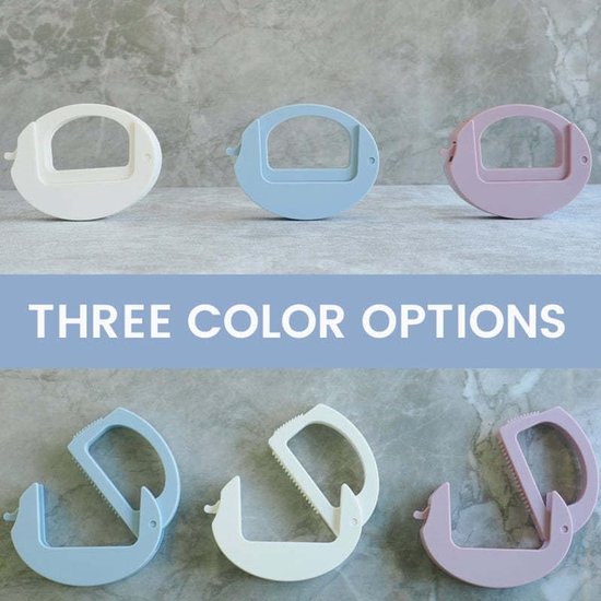 3-Pack of Food Clips - Universal for Snack & Grain Bags - Airtight & Available in 3 Colors - 7.5x5.5 cm - Image 2