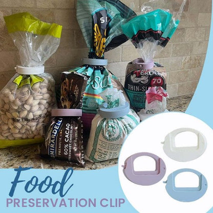 3-Pack of Food Clips - Universal for Snack & Grain Bags - Airtight & Available in 3 Colors - 7.5x5.5 cm - Image 5