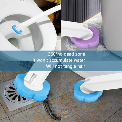 36 Piece Toilet Brush Replacement Heads - With Cleaning Solution & Fragrance - 360° Deep Cleaning - For Hard-to-Reach Corners - Image 3