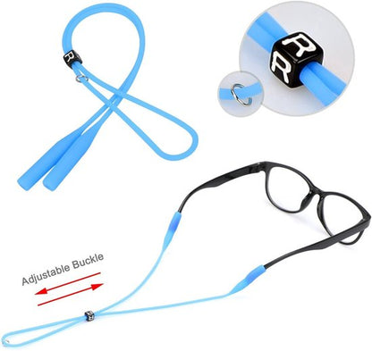 Adjustable Glasses Straps Glasses Holders 12 Pieces - Silicone Sunglasses Frame Straps - Glasses Holders - Image 3