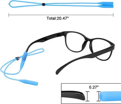 Adjustable Glasses Straps Glasses Holders 12 Pieces - Silicone Sunglasses Frame Straps - Glasses Holders - Image 4