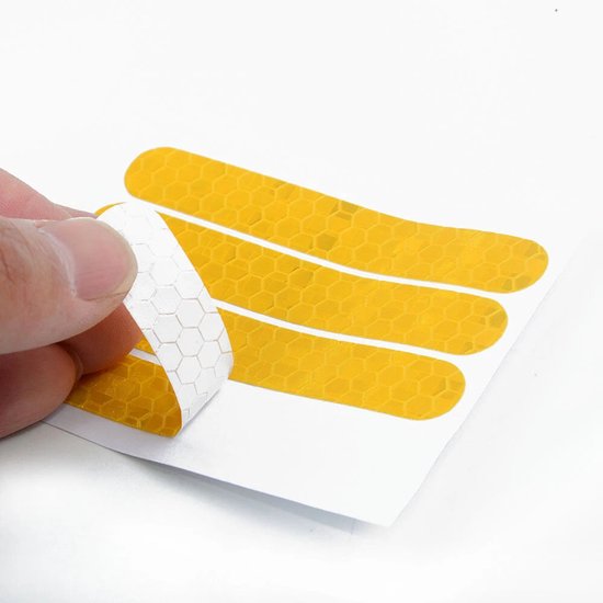 Reflective Tape (2 Colors) - Reflective Stickers for Bicycles - Warning Reflective Stickers - Suitable for Electric Scooters, Bicycles and Motorcycles - Image 3