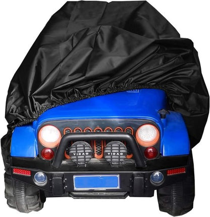 Children's car cover - Outdoor protective cover for electric vehicles - Universally waterproof, windproof, snowproof and dustproof - 140 x 84 x 81 cm - Image 3