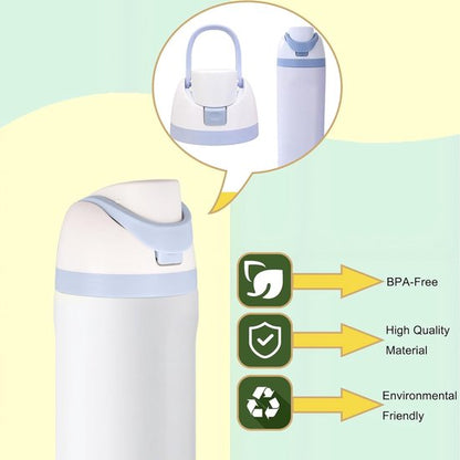 Replacement Lids - One-Push, Non-Leaking Water Bottle Lids - Image 3