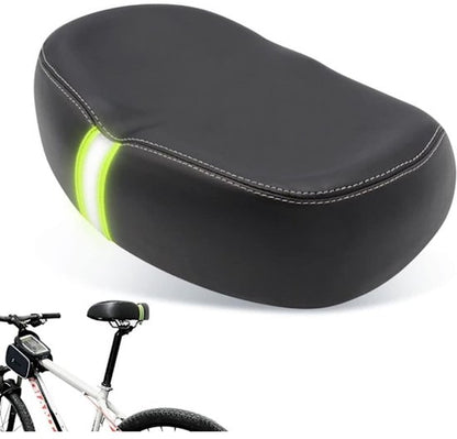 Bicycle saddle - Comfortable wide bicycle saddle - With memory foam pad - Comfort - Image 4