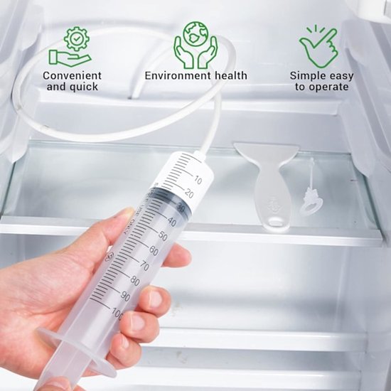 Refrigerator Drain Cleaner - For Cleaning the Refrigerator - Refrigerator Drain Hole, Cooling Tube, Drain Cleaner - Clogged Drain Cleaning Tool - Set of 8 - Image 4