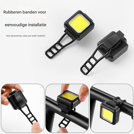 Bicycle lights - Headlights - Taillights - Mini bicycle headlights and taillights - Mountain bike and racing bike lights - Night and outdoor bicycle lights - Image 3