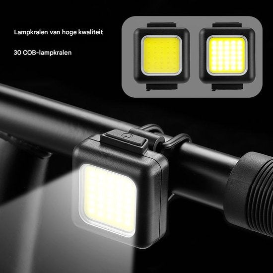 Bicycle lights - Headlights - Taillights - Mini bicycle headlights and taillights - Mountain bike and racing bike lights - Night and outdoor bicycle lights - Image 4
