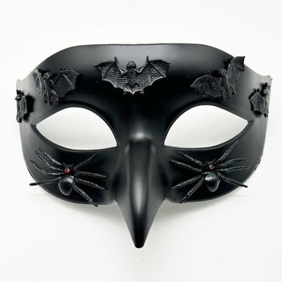 Hell's Messenger Mask - Halloween - Rave Party - Dance - Adult Performance - Costume Prop - 5-Pack - Image 2