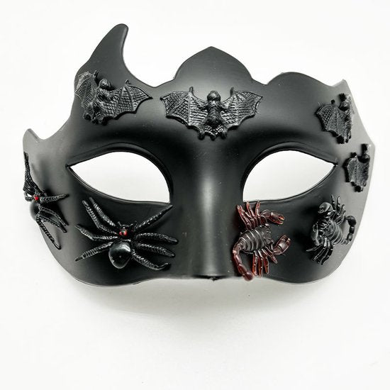 Hell's Messenger Mask - Halloween - Rave Party - Dance - Adult Performance - Costume Prop - 5-Pack - Image 4