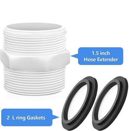 1.5" L-Type Two-Way Manifold (with Gasket) - Compatible with Intex Coleman Above Ground Pool Pumps (2 Pack) - Image 5