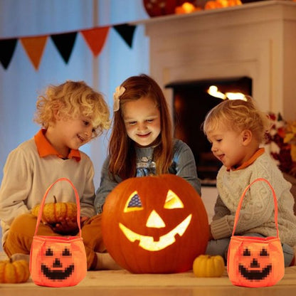 2-Pack Halloween Pumpkin Candy Bags - Halloween Pumpkin Bag Magic Candy Bags - Candy Bags - Pumpkin Collection Bags - Suitable for Halloween Party Masquerade Decorations - Image 6