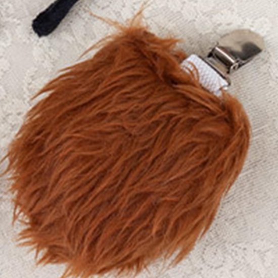 Headband - Elk Hair Accessory - Cute Plush Christmas Headdress - Soft Decorative Accessory for Winter Parties, Cosplay, Costumes - Image 3