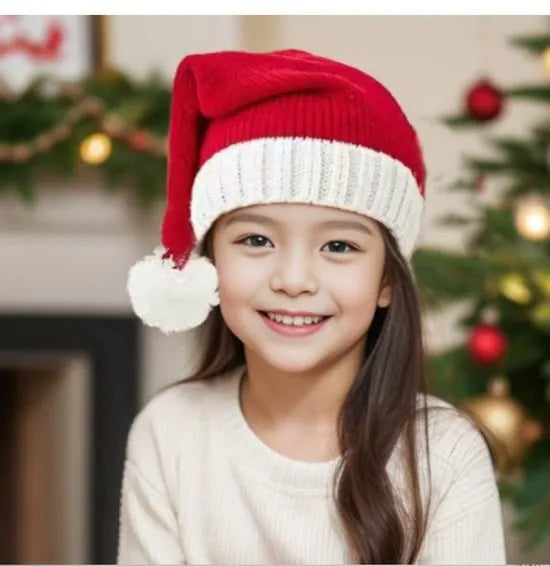 2 Santa Claus Hats - Santa Claus Hats - Hats - Baby Santa Claus Hats - Kids Santa Hats - Christmas Costumes - Santa Claus Hats - Kids Sizes - Image 3