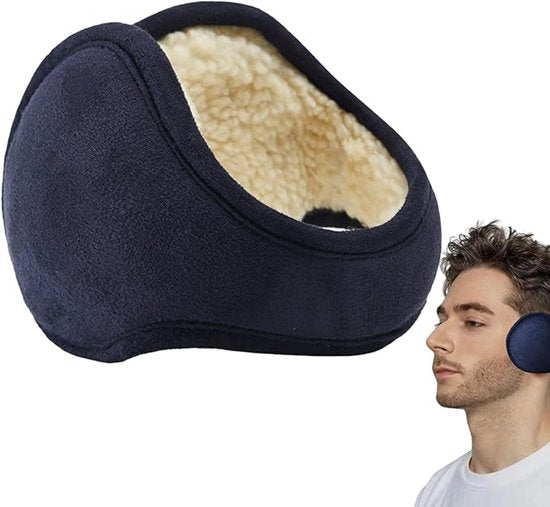 Unisex winter earmuffs - Warm earmuffs suitable for outdoor use - Adjustable, thick fleece earmuffs for head warmth - Suitable for skiing, cycling and outdoor activities - Image 2