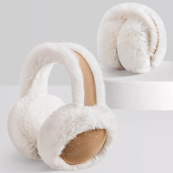 Earmuffs - Winter Earmuffs for Women - Warm Earmuffs - Warm Earmuffs for Outdoors - Soft and Warm - Suitable for Girls, Mothers, Wives and Girlfriends - Cute and Comfortable - Brown - Image 2