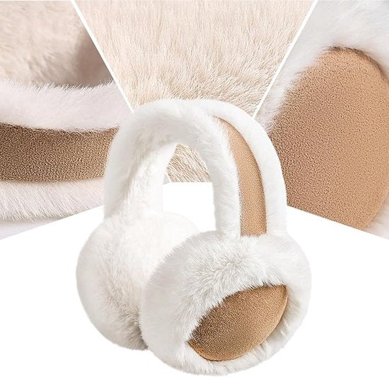 Earmuffs - Winter Earmuffs for Women - Warm Earmuffs - Warm Earmuffs for Outdoors - Soft and Warm - Suitable for Girls, Mothers, Wives and Girlfriends - Cute and Comfortable - Brown - Image 3