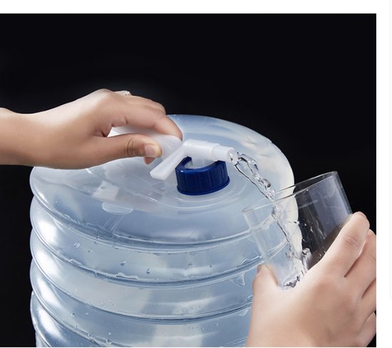 10 Liter Collapsible Water Bucket - Outdoor Picnic/Road Trip - Portable - Large Capacity Bucket - Collapsible Portable Bucket - Water Bucket - Image 4