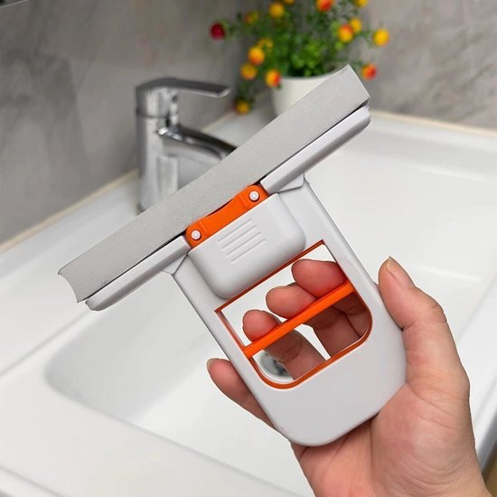 Mini Mop - Alternative to a mop cloth - Suitable for cleaning desktops - Suitable for cleaning bathroom windows - Can be used as a sponge wiper for desktops - One mop and 2 refills - Image 5