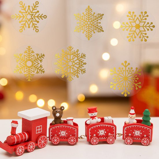Stickers - 500 sheets - Christmas stickers - Christmas card stickers - Roll of Christmas stickers - Suitable for envelopes, gift boxes, cards, photo albums, crafts, Christmas decorations, etc. - Image 2