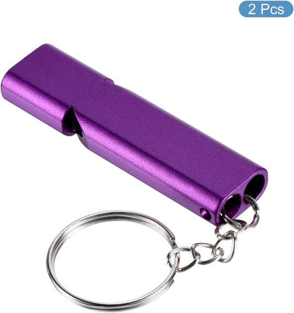 Emergency Whistles - Set of 2 - Emergency Whistles - Whistles - Safety Whistles for Survival - With Key Ring - Suitable for Camping, Hiking and Boating - Image 5