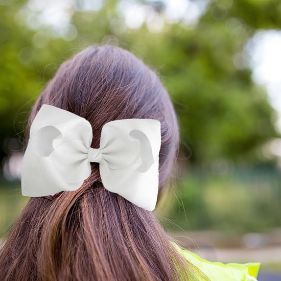 Hair Clips - 10 Pieces - Hair Clips with Bow - Solid Color Hair Clips with Bow - Hair Accessories - Suitable for loose hair, braided hair, parties, Christmas, etc. - Image 4