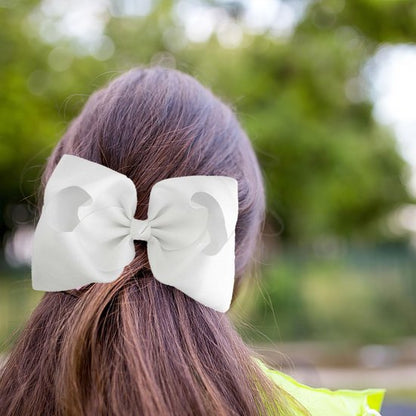 Hair Clips - 10 Pieces - Hair Clips with Bow - Solid Color Hair Clips with Bow - Hair Accessories - Suitable for loose hair, braided hair, parties, Christmas, etc. - Image 4