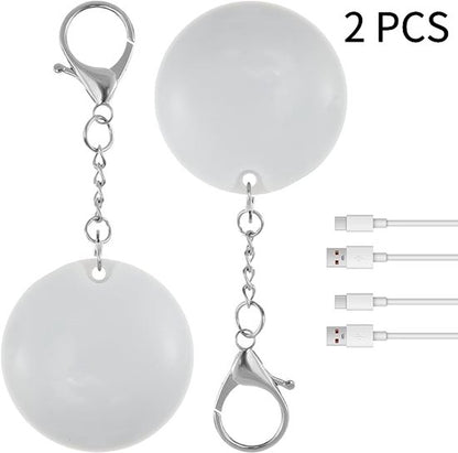 Night Light - With Automatic Sensor Function - Keychain - Gift for Girls and Women - Accessory for Women's Handbag（2 Lights）
