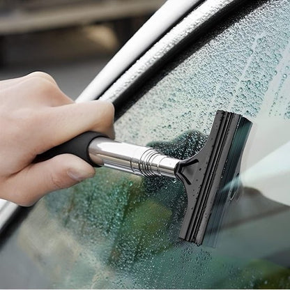 Rearview Mirror Wiper Blades - 2-Piece Set - Telescopic Rearview Mirror Wiper Blades - Portable Wiper Blades - Telescopic up to 98cm - Portable Cleaning Tool for All Vehicles (Black) - Image 5
