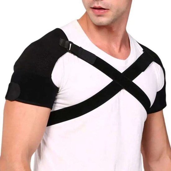 Shoulder Brace - Shoulder Support Brace for Sports - Double-Sided Adjustable & Breathable - Compression and Stability for Both Shoulders - L/XL - Image 2