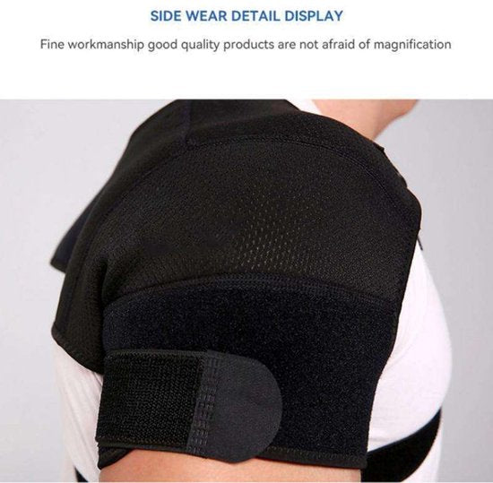 Shoulder Brace - Shoulder Support Brace for Sports - Double-Sided Adjustable & Breathable - Compression and Stability for Both Shoulders - XXL/3XL - Image 5
