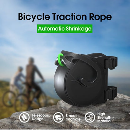 Bicycle Tow Rope - Bicycle Towing System Parent-Child Pull Rope Bicycle Accessory - Tow Rope - Up to 200 kg & 2.5 m Long - For Child and Cargo Trailers - Image 4