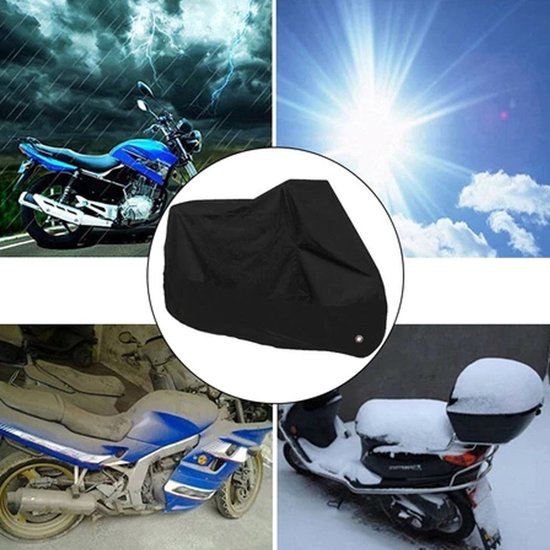 Bicycle cover - Suitable for 2 bicycles - Waterproof for outdoor use - UV protective - Bicycle cover with lock hole - Suitable for mountain bikes and electric bicycles - Image 3