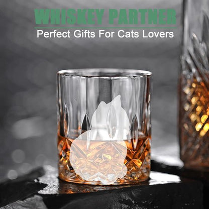 3D Cat Ice Cube Mold - With Integrated Funnel - Silicone for Cocktails & Whisky - Easy De-Moulding - Image 6