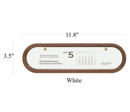 Desk Calendar 2026 - Minimalist Desk Calendar - Decorative Desk Planner - Desk Decoration - Simple Design - Suitable for Home and Office - Image 3