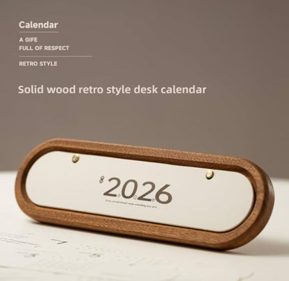 Desk Calendar 2026 - Minimalist Desk Calendar - Decorative Desk Planner - Desk Decoration - Simple Design - Suitable for Home and Office - Image 5
