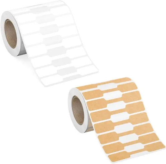 1000 Self-Adhesive Price Tags for Jewelry – Blank Labels for Necklaces, Earrings, Bracelets, Rings and Clothing