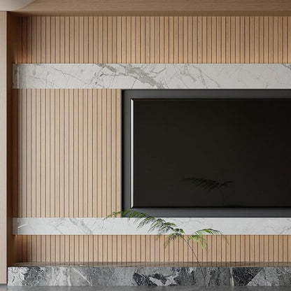 Self-adhesive 3D Wall Panel - Brown Oak Look - PVC Plank 300x40 cm for Wall & Ceiling - Soundproof - Image 4