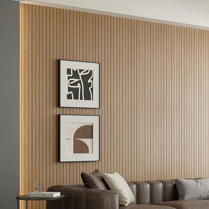 Self-adhesive 3D Wall Panel - Brown Oak Look - PVC Plank 300x40 cm for Wall & Ceiling - Soundproof - Image 6