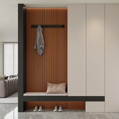 Self-adhesive 3D Wall Panel - Walnut Look - PVC Plank 300x40 cm for Wall & Ceiling - Soundproof - Image 6