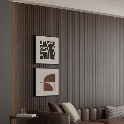 Self-adhesive 3D Wall Panel - Smoked Wood Look - PVC Plank 300x40 cm for Wall & Ceiling - Soundproof - Image 6