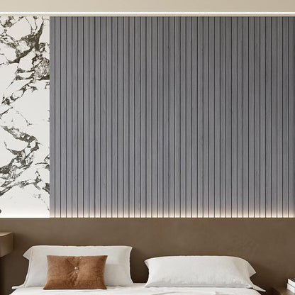 Self-adhesive 3D Wall Panel - Gray Oak Look - PVC Plank 300x40 cm for Wall & Ceiling - Soundproof - Image 4