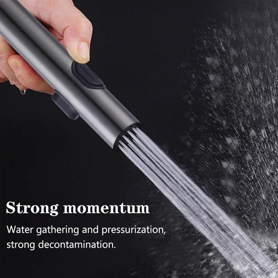 Hand Shower for Toilet & Cleaning - Adjustable Water Pressure & Universal Mounting - For Bathroom, Pets & Plants - Image 6