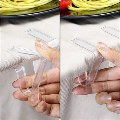 Tablecloth Clips - Pack of 24 - Transparent Tablecloth Clips - Windproof Tablecloth Clips - Suitable for Weddings and Parties - Image 8