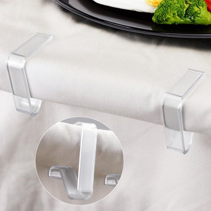 Tablecloth Clips - Pack of 12 - Transparent Tablecloth Clips - Windproof Tablecloth Clips - Suitable for Weddings - Image 4
