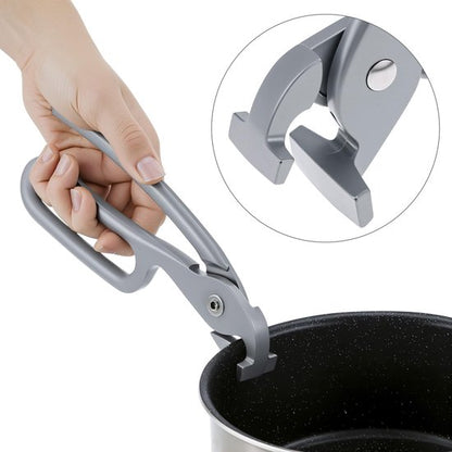 Heat-resistant tongs - Baking tongs - Non-slip plate tongs - Steam tongs - Heat-resistant tongs - Pizza pan tongs - Multifunctional heat-protecting oven tongs - Robust pan tongs made of cast aluminum - Image 2