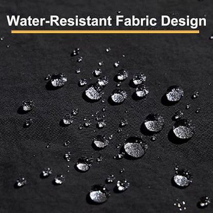 Apron - Vest-style apron - Baking and kitchen tools - Waterproof - Stain-resistant - Unisex - Black - Image 4