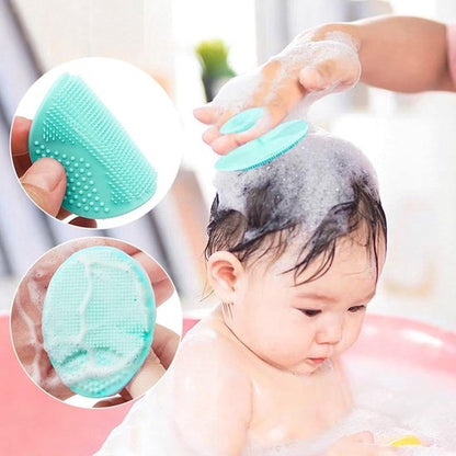 Facial Cleansing Brush - 2 Pieces - Facial Cleansing Brush - Silicone Facial Massage Brush - Suitable for washing hair, showering and cleaning the face - Image 3