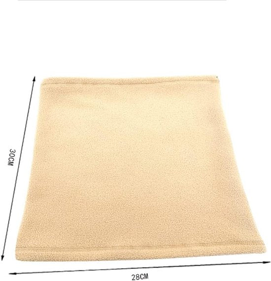 Winter Neck Warmer – Warm Ski Scarf and Face Covering against Cold and Wind – Comfortable and Thermal, Ideal for Skiing, Cycling and Outdoor Activities (Khaki) - Image 6